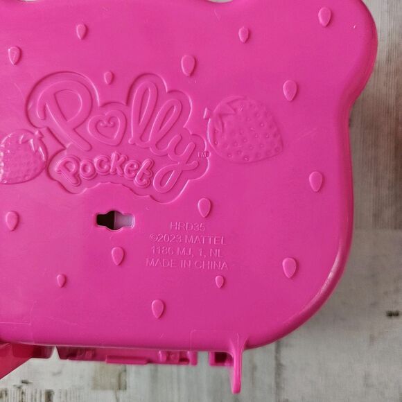 Lot Of Polly Pocket Compacts Accessories Alien Figurine Cat Strawberry Girlhood - Picture 9 of 10